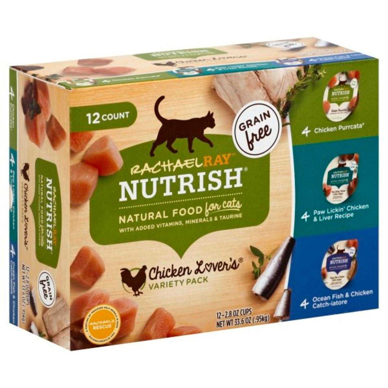 Rachael Ray Nutrish Variety Pack Wet Cat Food - Healthber