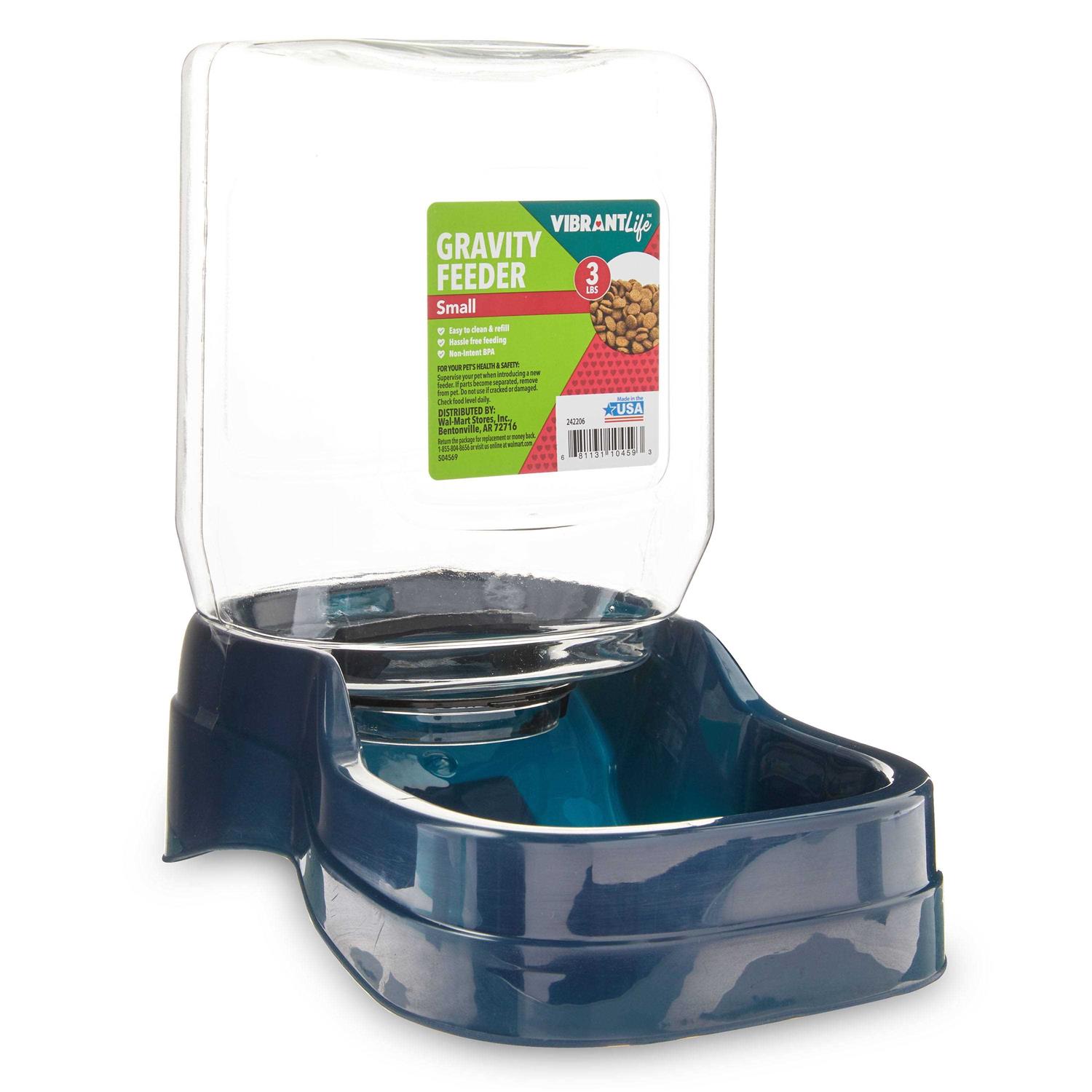 Vibrant Life Gravity Pet Feeder - Healthber
