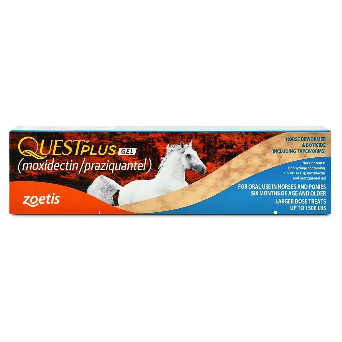 Quest Plus Gel Horse Dewormer - Healthber