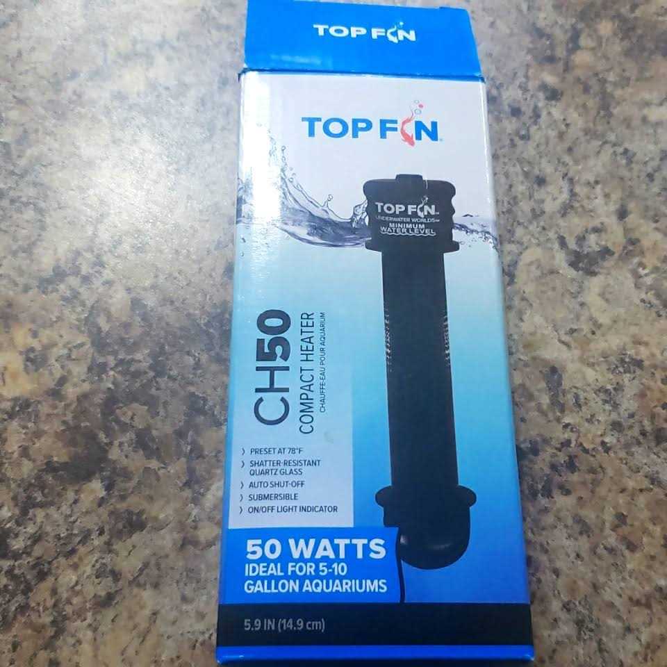 Top Fin Compact Aquarium Heater - Healthber