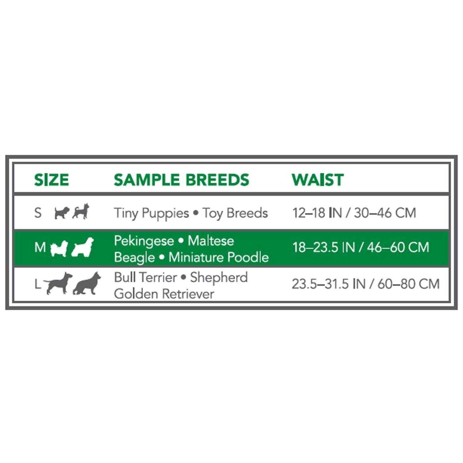 Vet’s Best Comfort-Fit Disposable Male Dog Wraps - Healthber