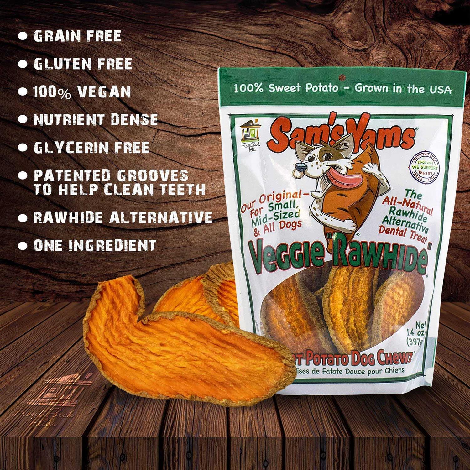 Sam’s Yams Sweet Potato Dog Treats - Healthber