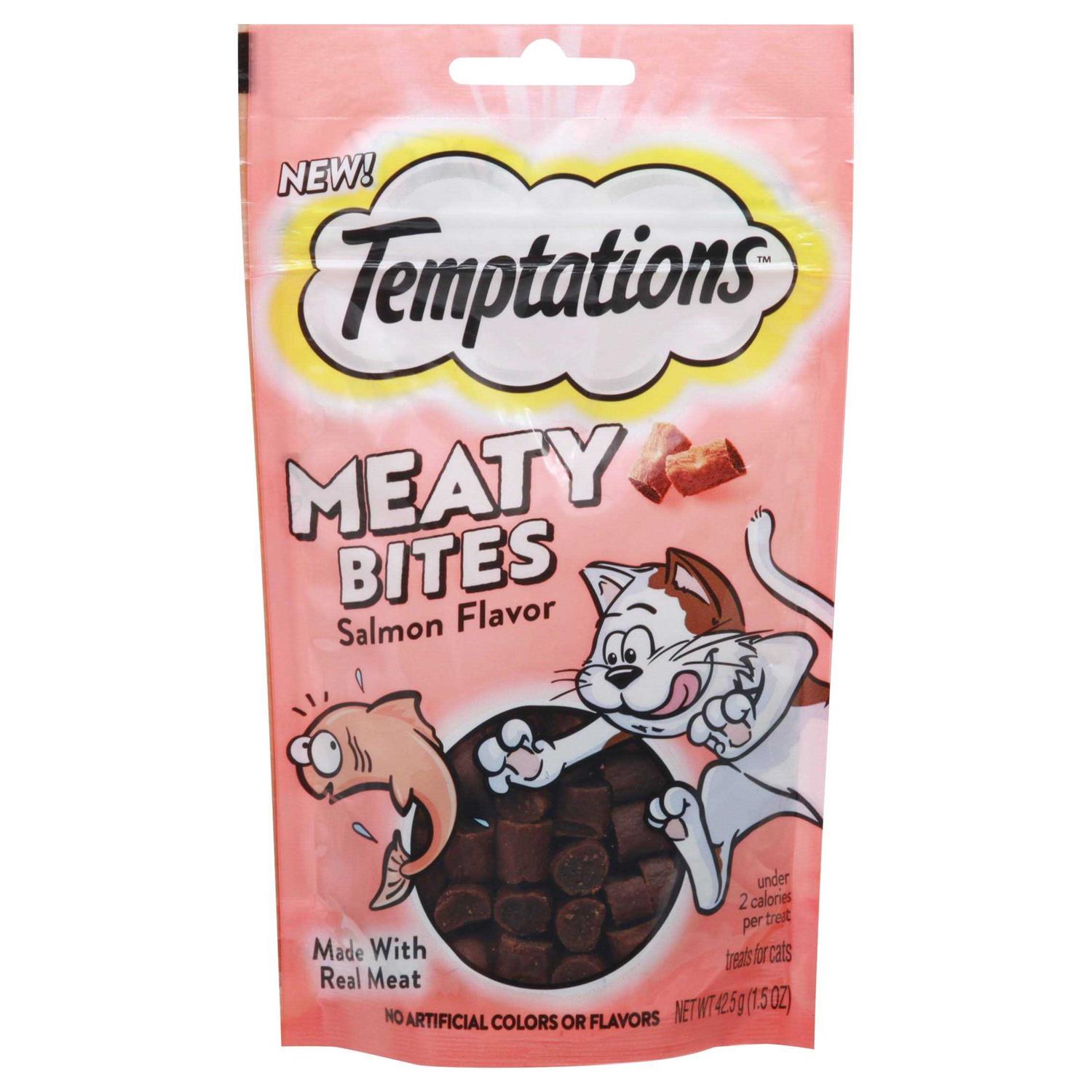 Temptations Meaty Bites Cat Treats - Healthber