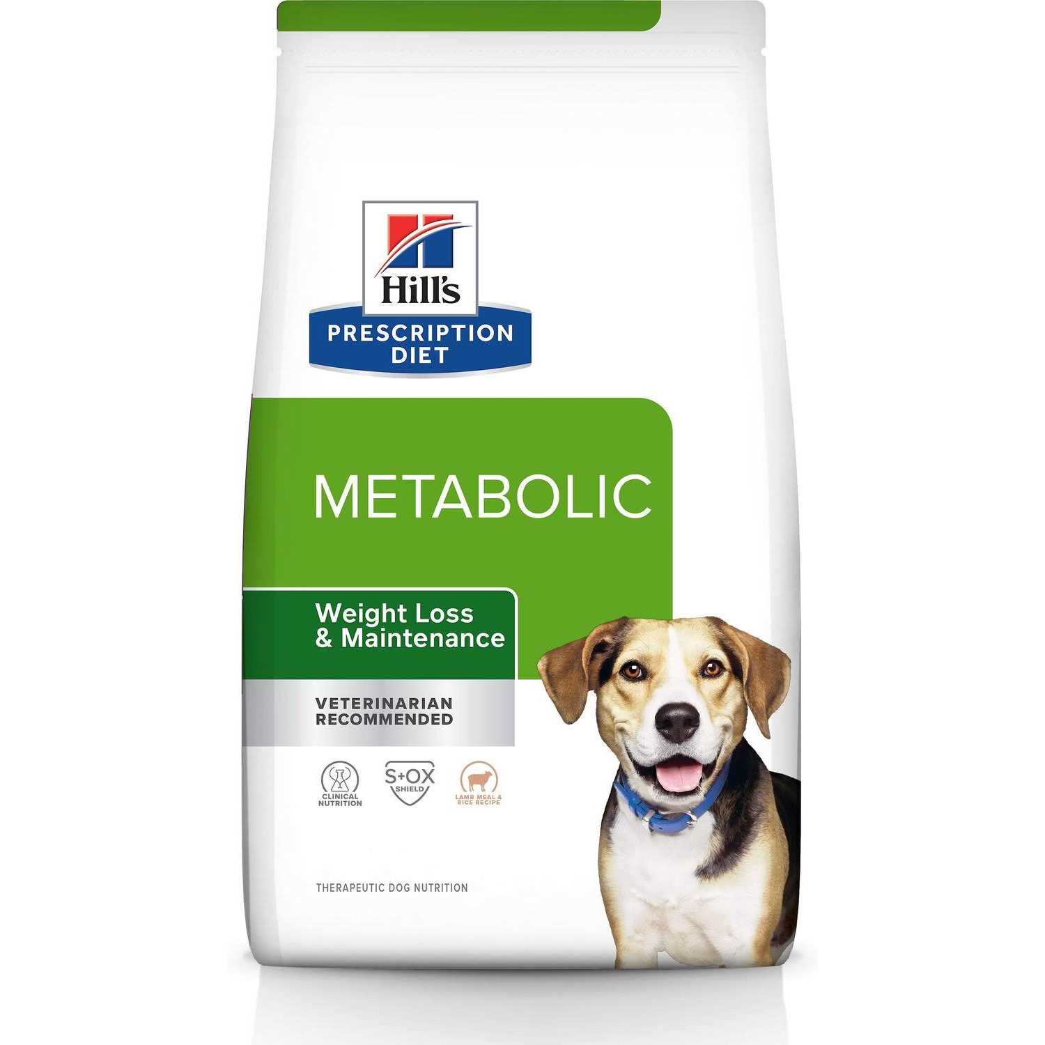 Hill’s Prescription Diet Metabolic Weight Management Lamb Meal & Rice Formula Dry Dog Food - Healthber