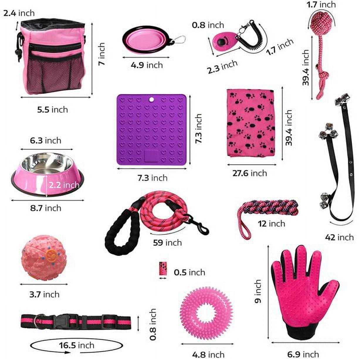 Setonware Puppy Starter Kit Dog Toys Dog Bed Blankets Puppy Dog Grooming Tool - Healthber