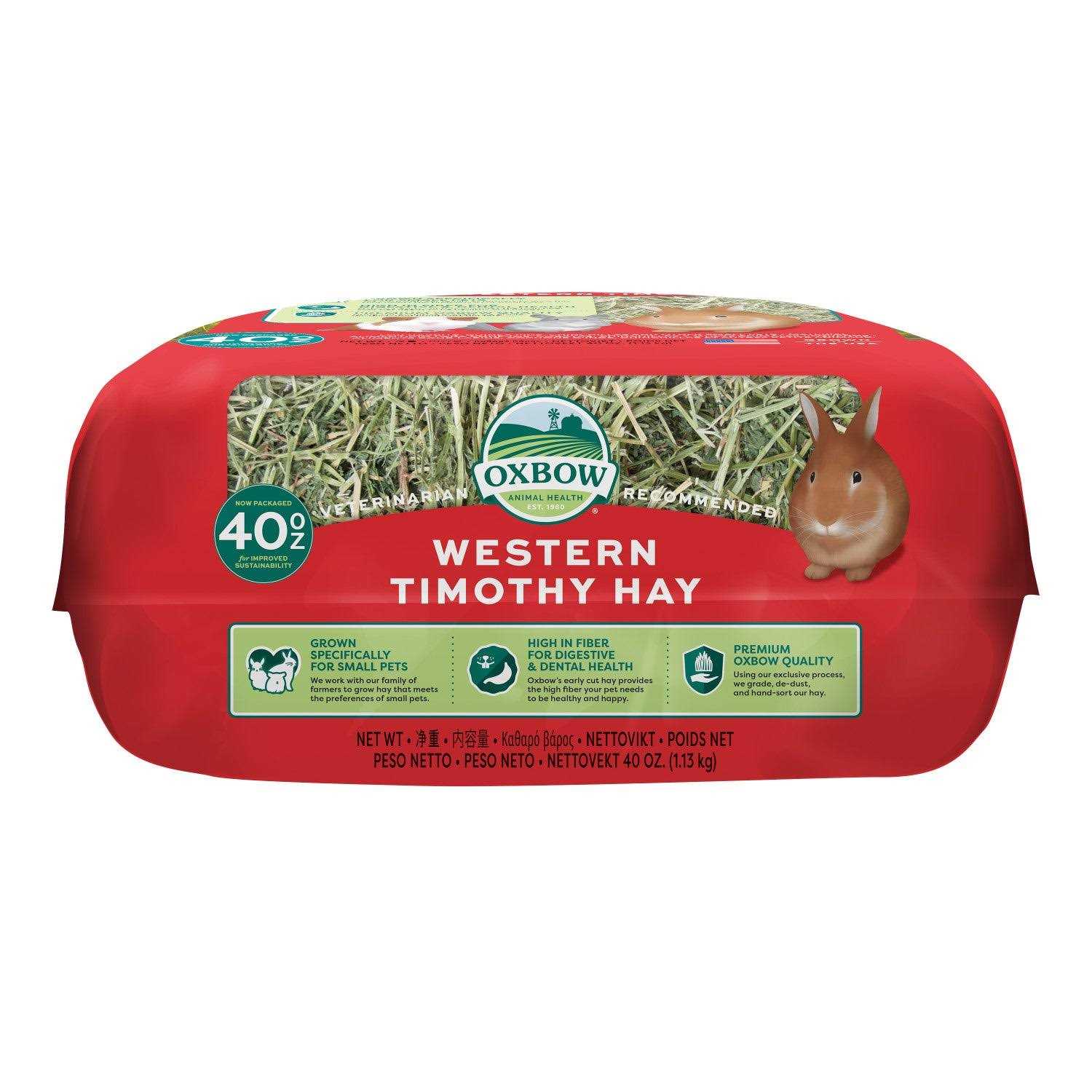 Oxbow Western Timothy Hay - Healthber