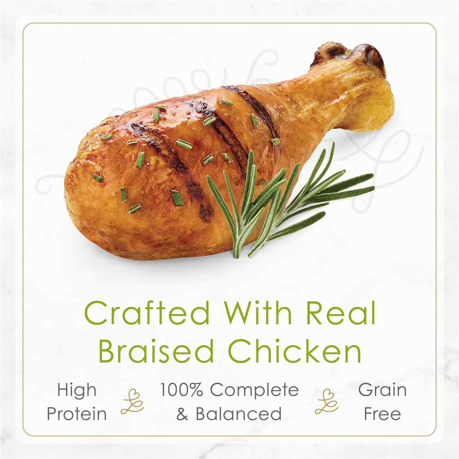 Fancy Feast Petites Pate Braised Chicken Entree Wet Cat Food - Healthber