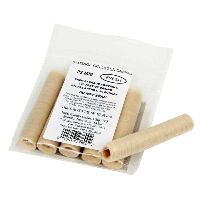The Sausage Maker Collagen Sausage Casings - Healthber