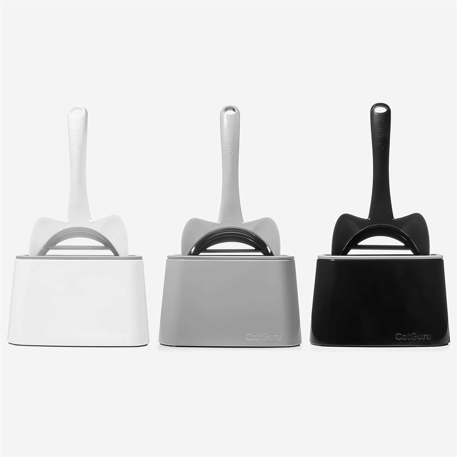 CatGuru Premium Cat Litter Scoop Holder, Scooper Caddy, Scoop Stand Pairs with Any Cat Litter Box and Fits Most Cat Litter Scoops - Healthber