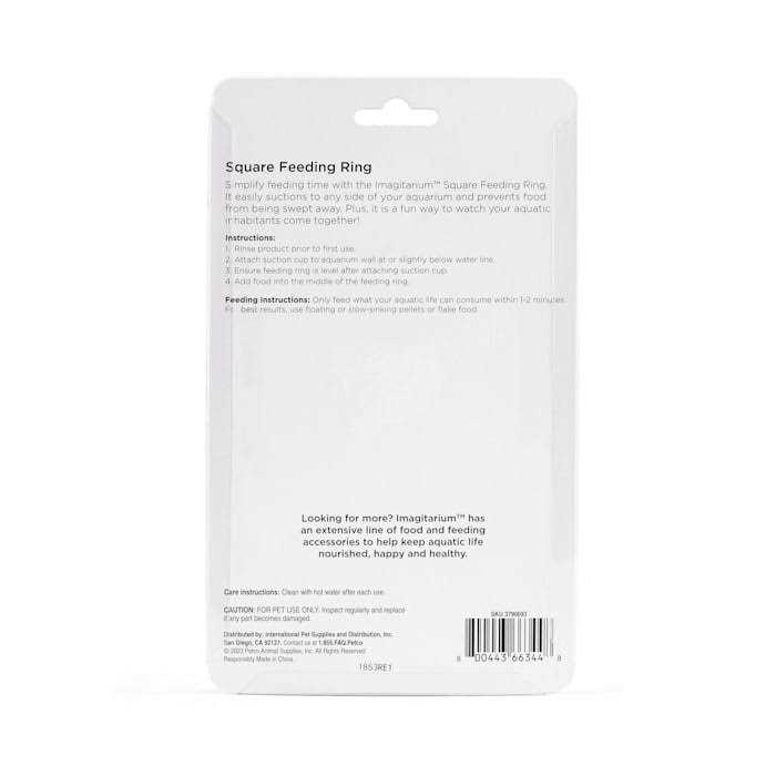 Imagitarium Square Feeding Ring - Healthber