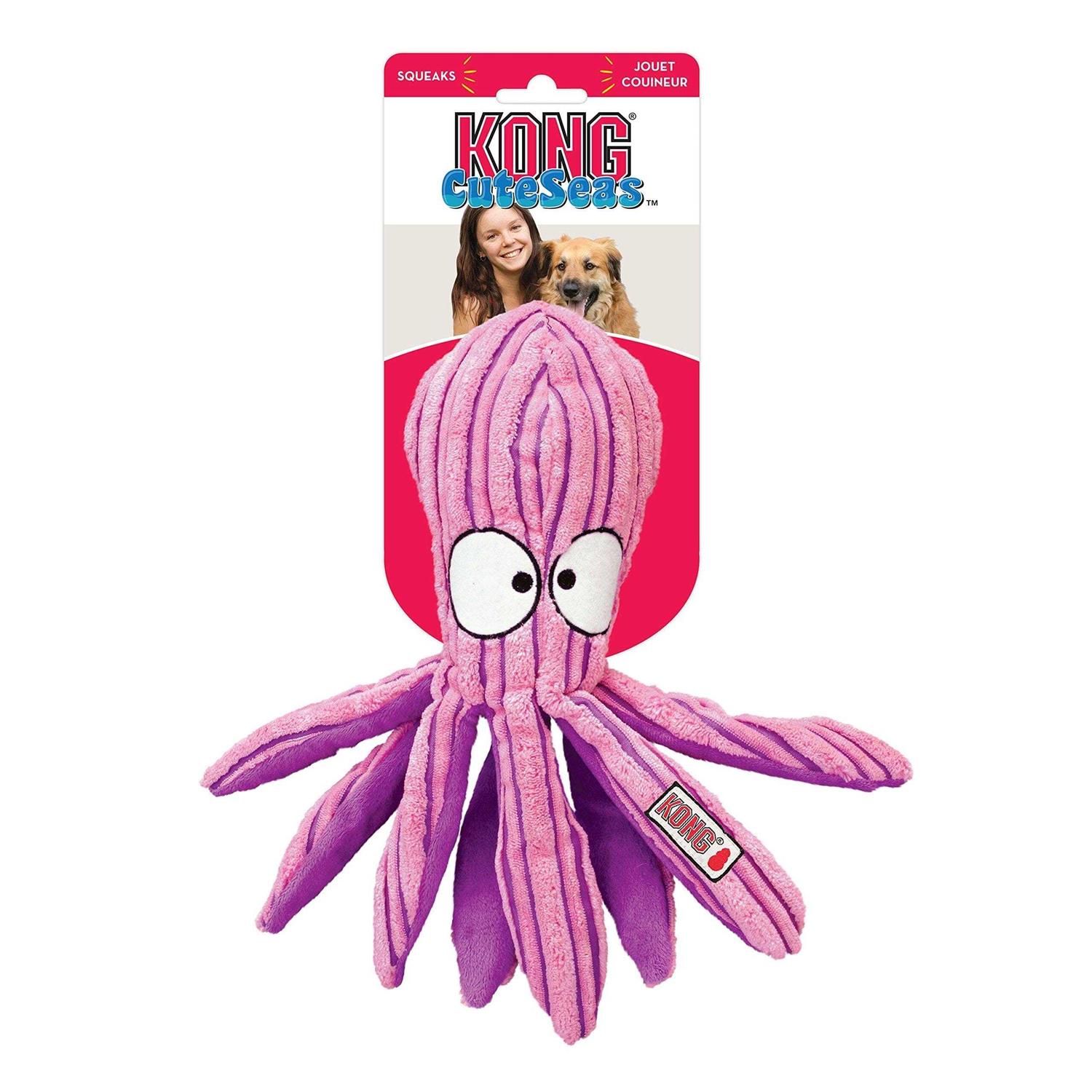 KONG Cuteseas Octopus Dog Toy - Healthber