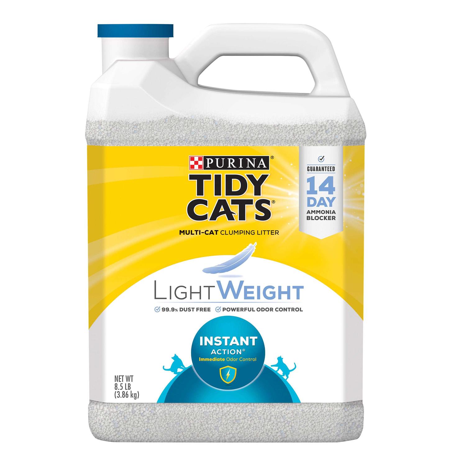 Purina Tidy Cats Lightweight Instant Action Clumping Cat Litter - Healthber