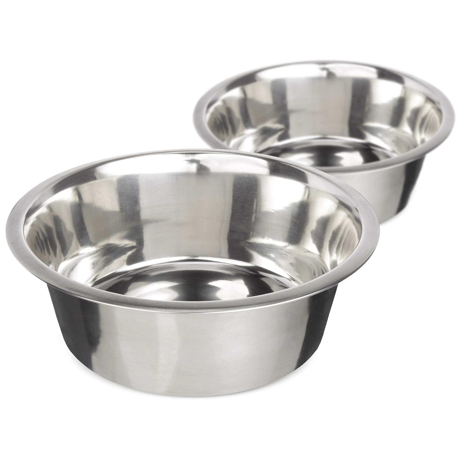 Neater Pet Brands Stainless Steel Dog and Cat Bowls Neater Feeder Deluxe Extra Replacement Bowl - Healthber