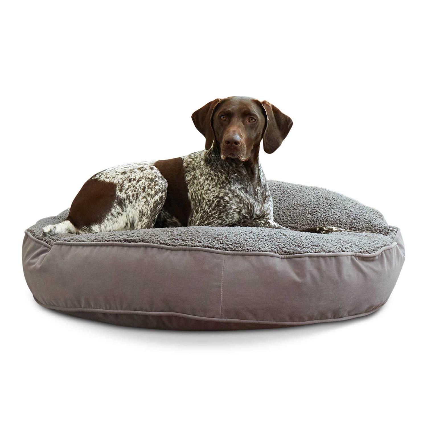 Happy Hounds Scout Deluxe Round Dog Bed - Healthber