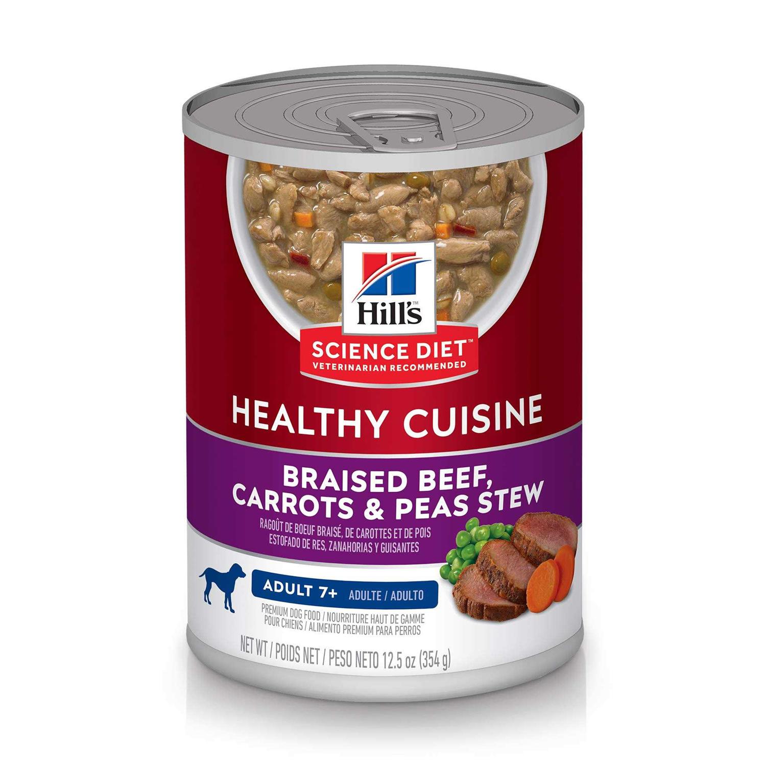 Hill’s Science Diet Adult Healthy Cuisine Braised Beef - Healthber
