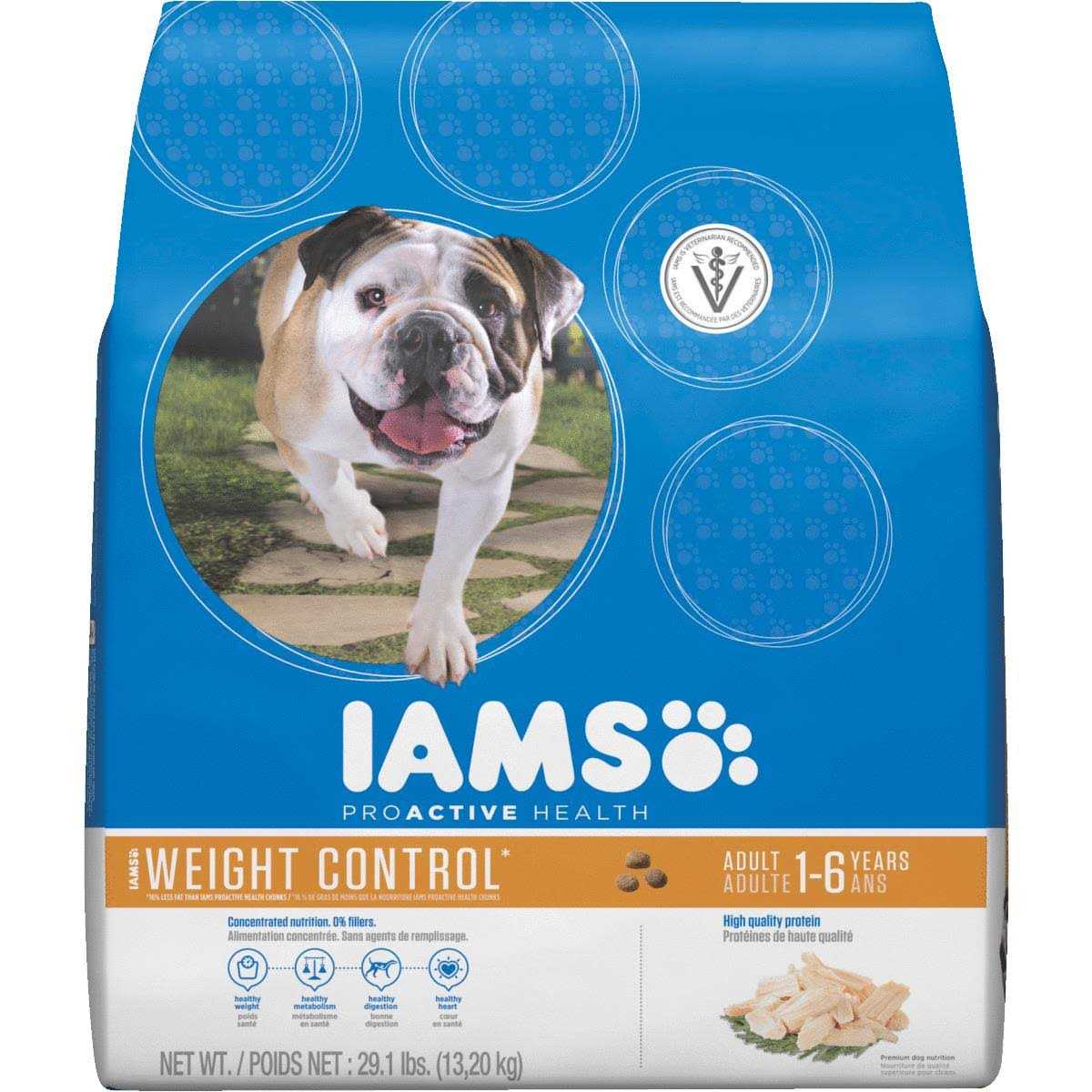 Iams Proactive Health Adult Healthy Weight Control Dry Dog Food - Healthber