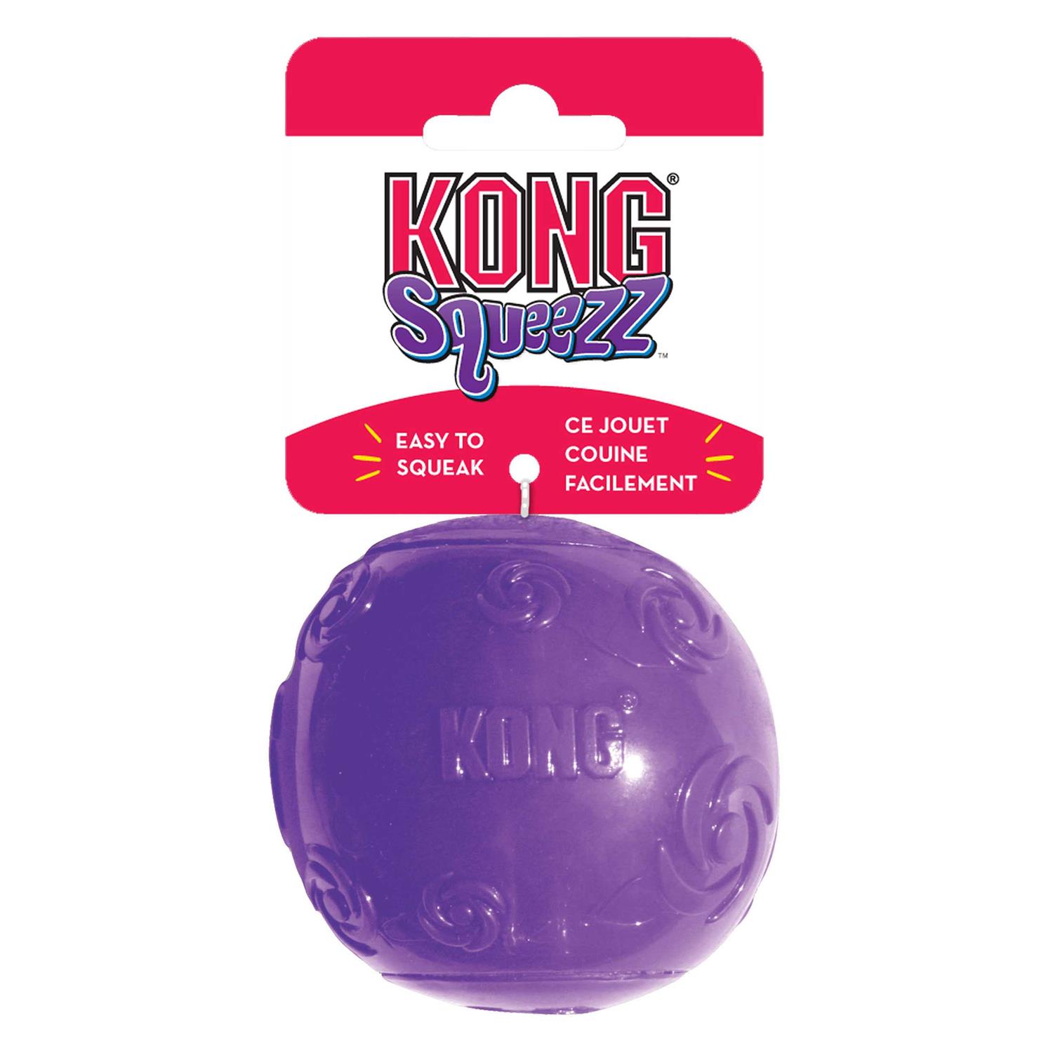 KONG Squeezz Ball Dog Toy - Healthber