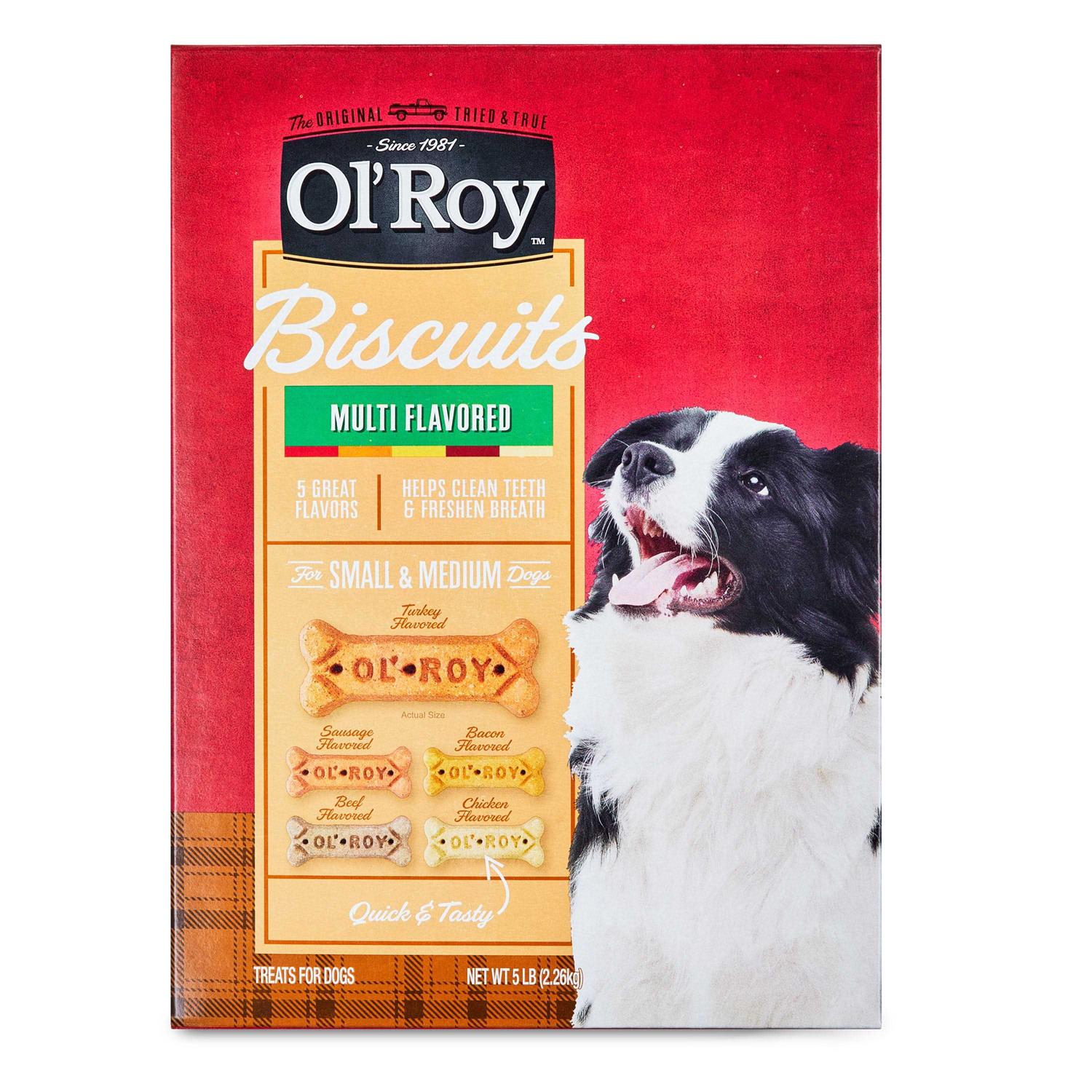 Ol’ Roy Multi Flavored Biscuits - Healthber