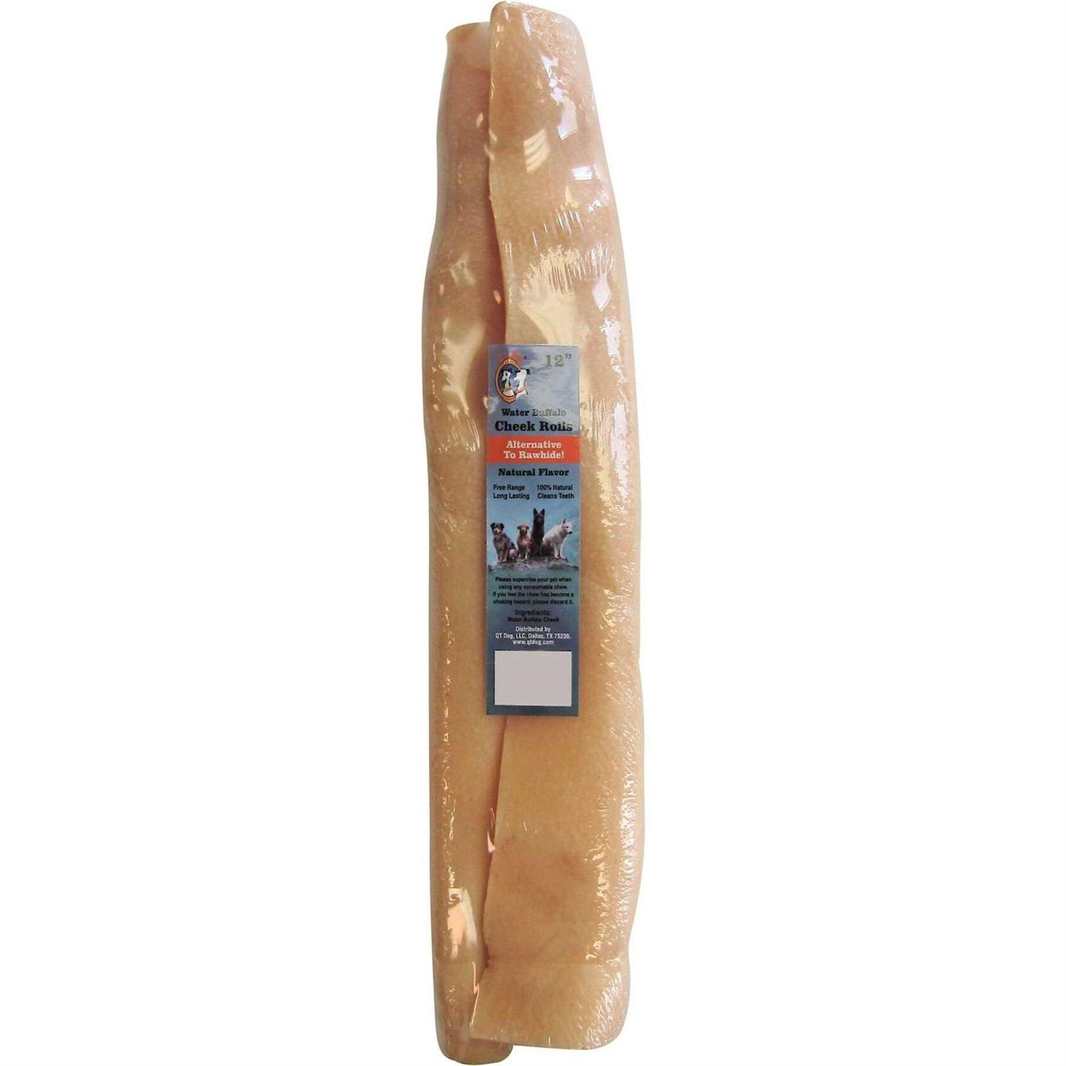 qt Dog Water Buffalo Cheek Roll - Healthber