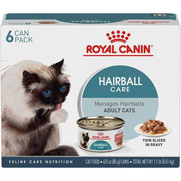Royal Canin Hairball Care Thin Slices in Gravy Cat Food - Healthber
