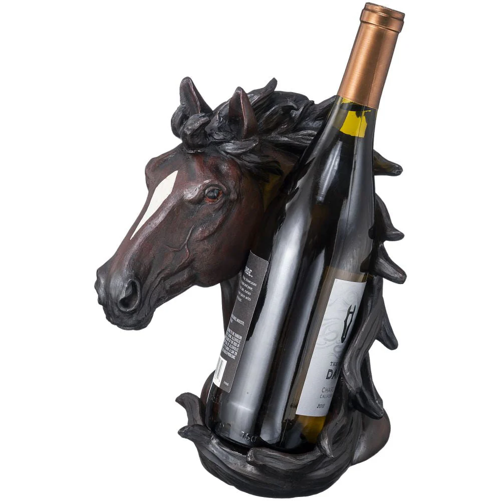 Horse Head Wine Bottle Holder - Healthber