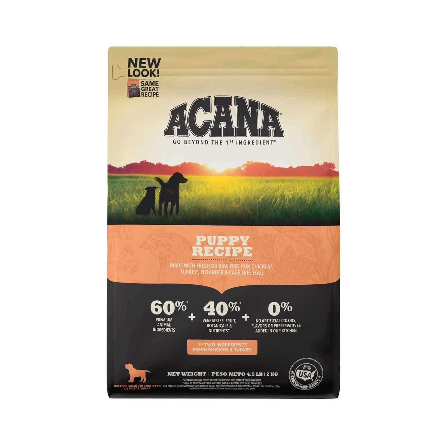 Acana Puppy & Junior Dry Dog Food - Healthber