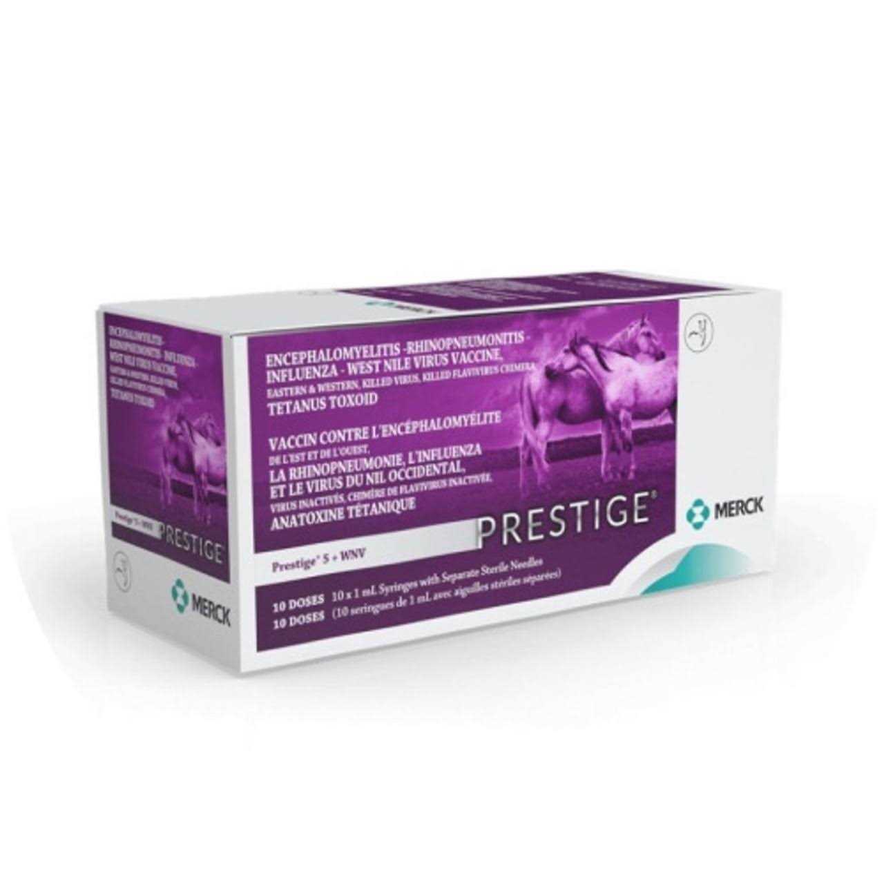 Merck Prestige 5 + WNV Vaccine - Healthber
