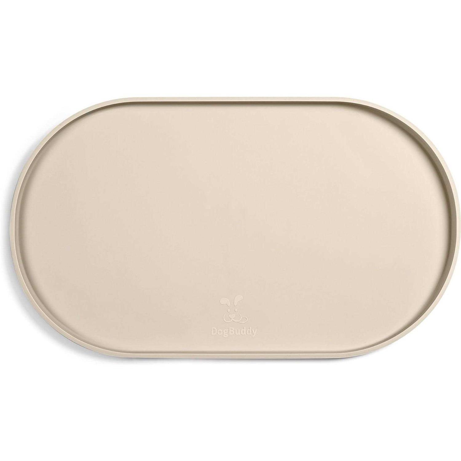 DogBuddy Dog Food Mat Waterproof Dog Bowl Mat, Silicone Dog Mat for Food and Water - Healthber