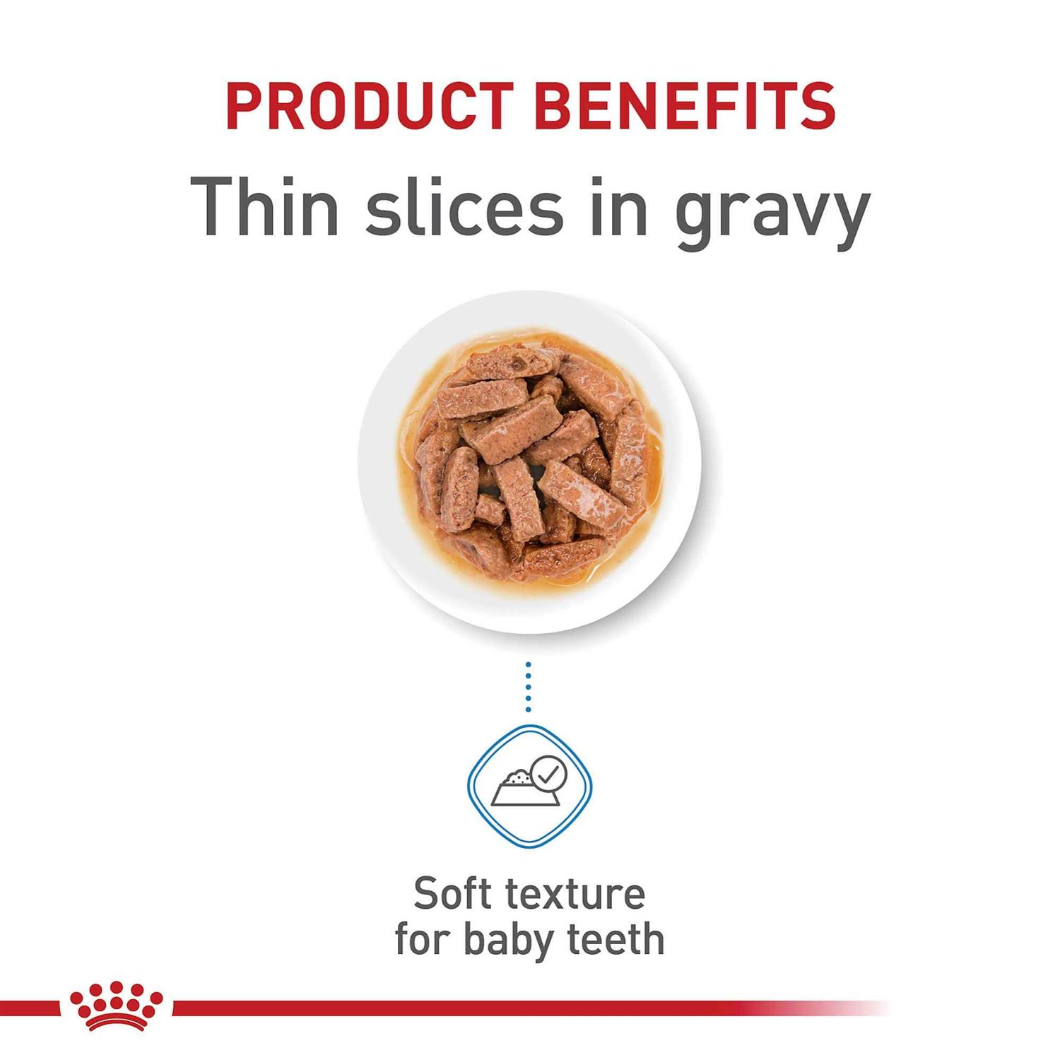 Royal Canin Size Health Nutrition Puppy Thin Slices in Gravy Wet Dog Food - Healthber