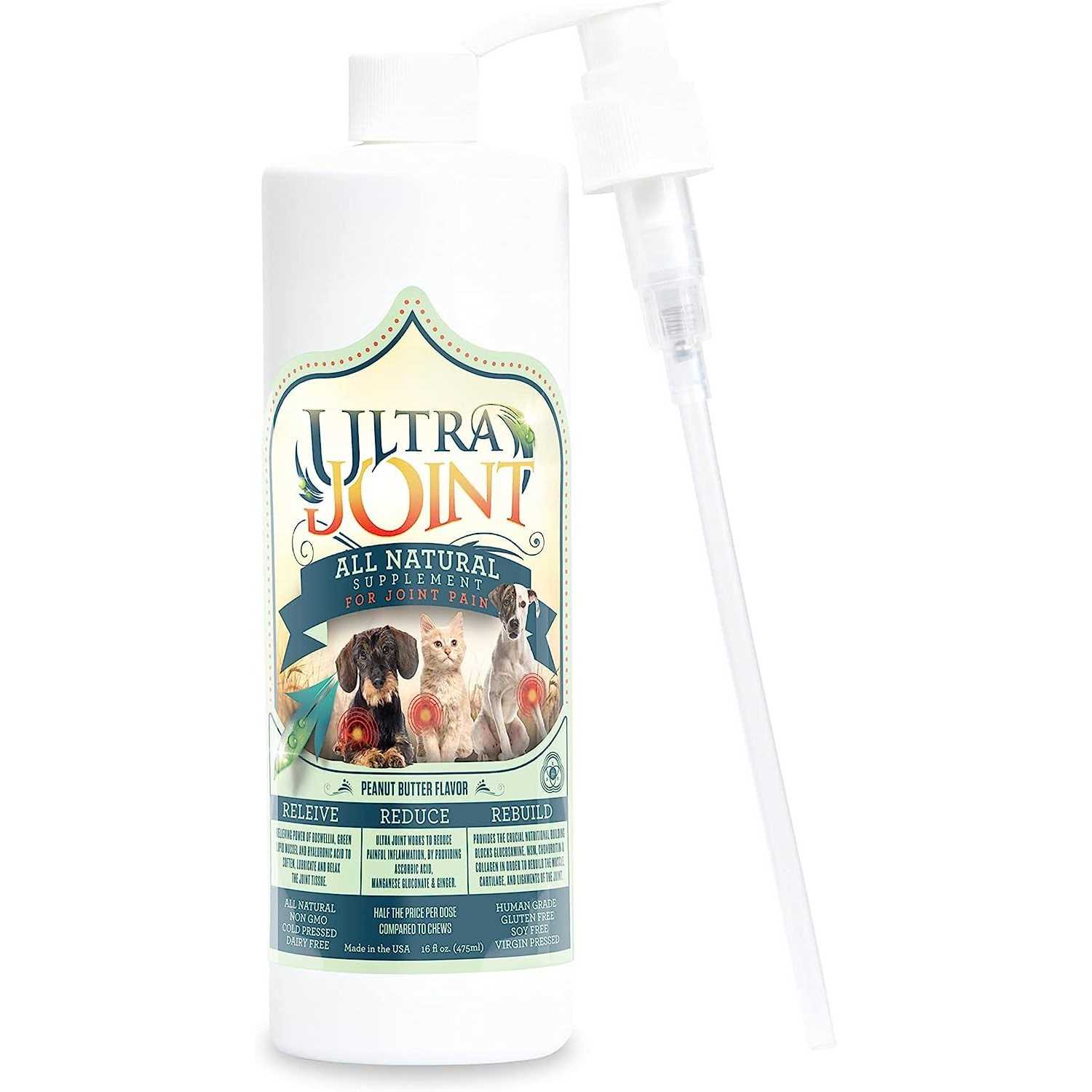 Ultra Oil Joint Supplement for Dogs Cats - Healthber