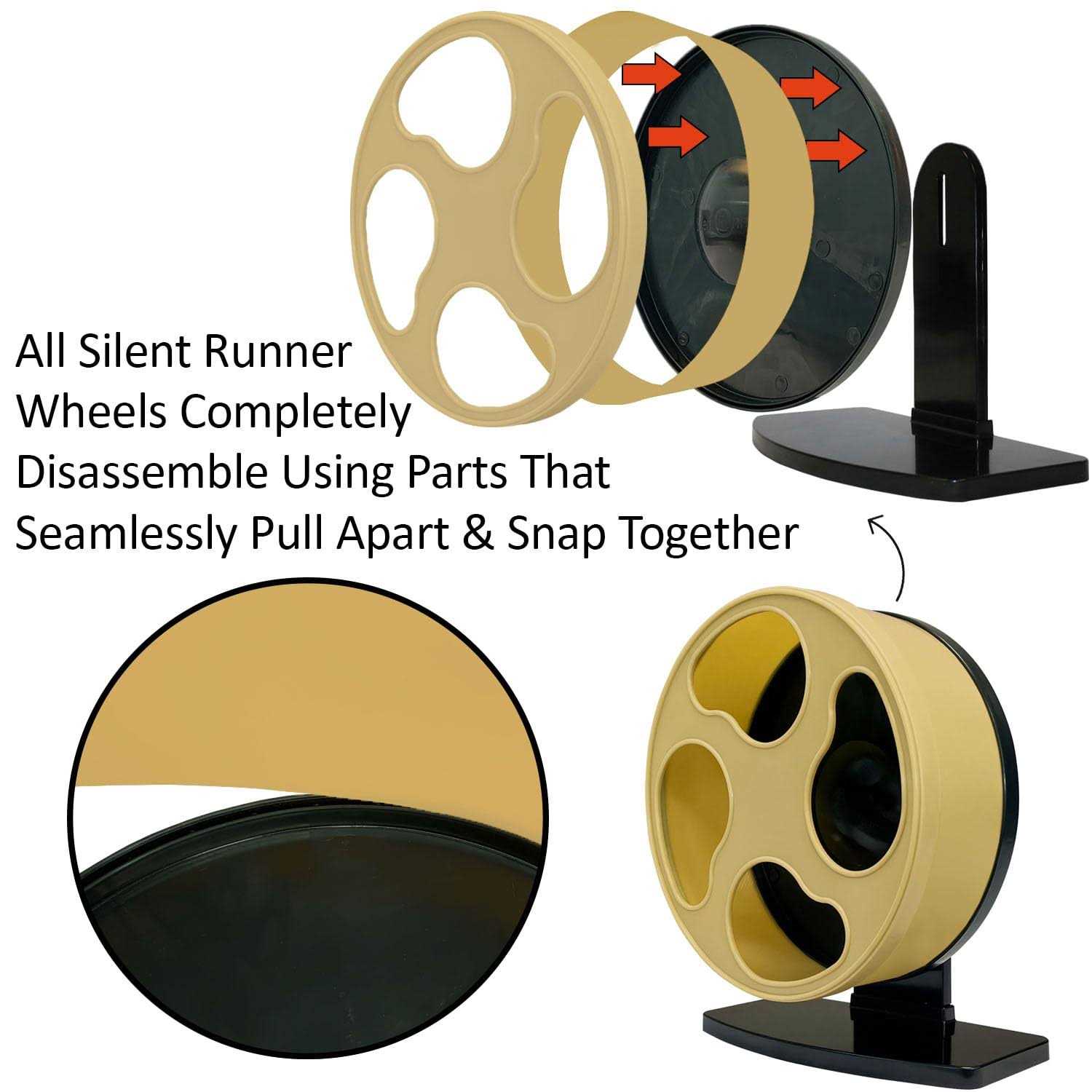 Exotic Nutrition Silent Runner Wheel - Healthber