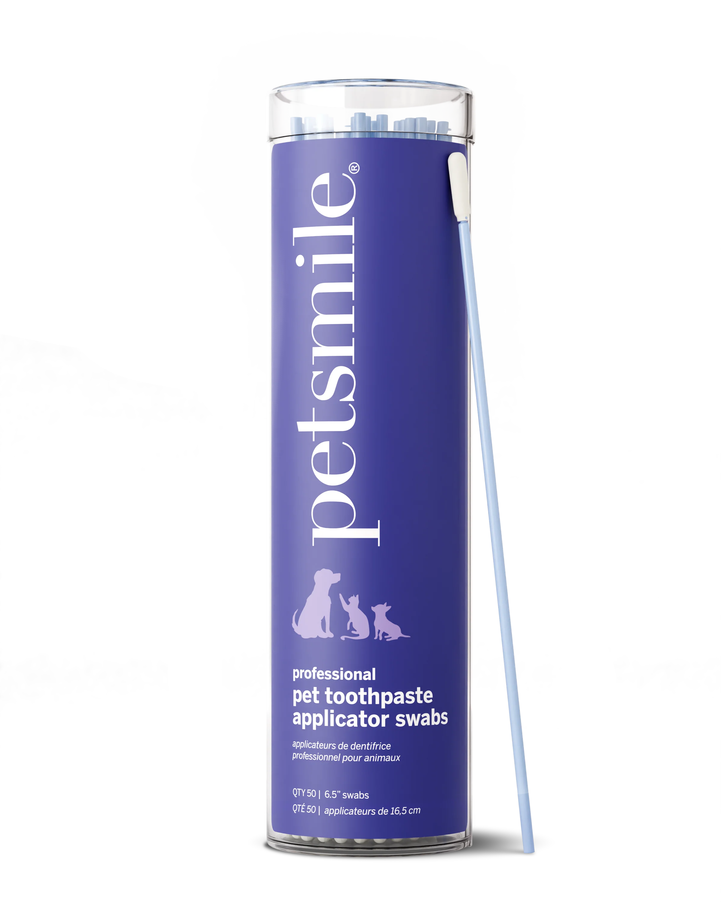 Petsmile Professional Pet Toothpaste Applicator Swabs, 50 ct - Healthber