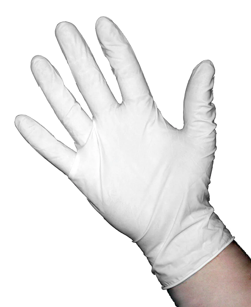 Gloves Latex Powder Free, 100 ct - Healthber