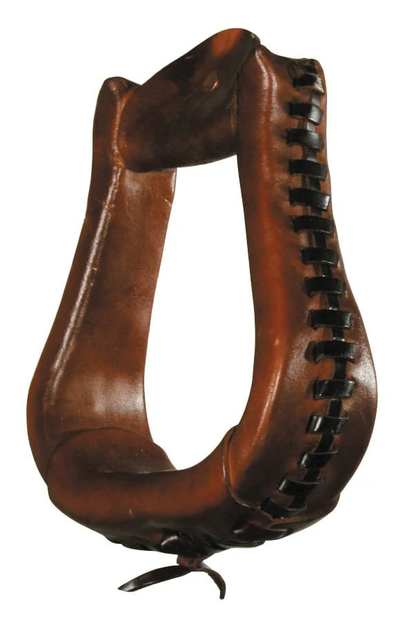 Circle Y Leather Laced Stirrups - Healthber