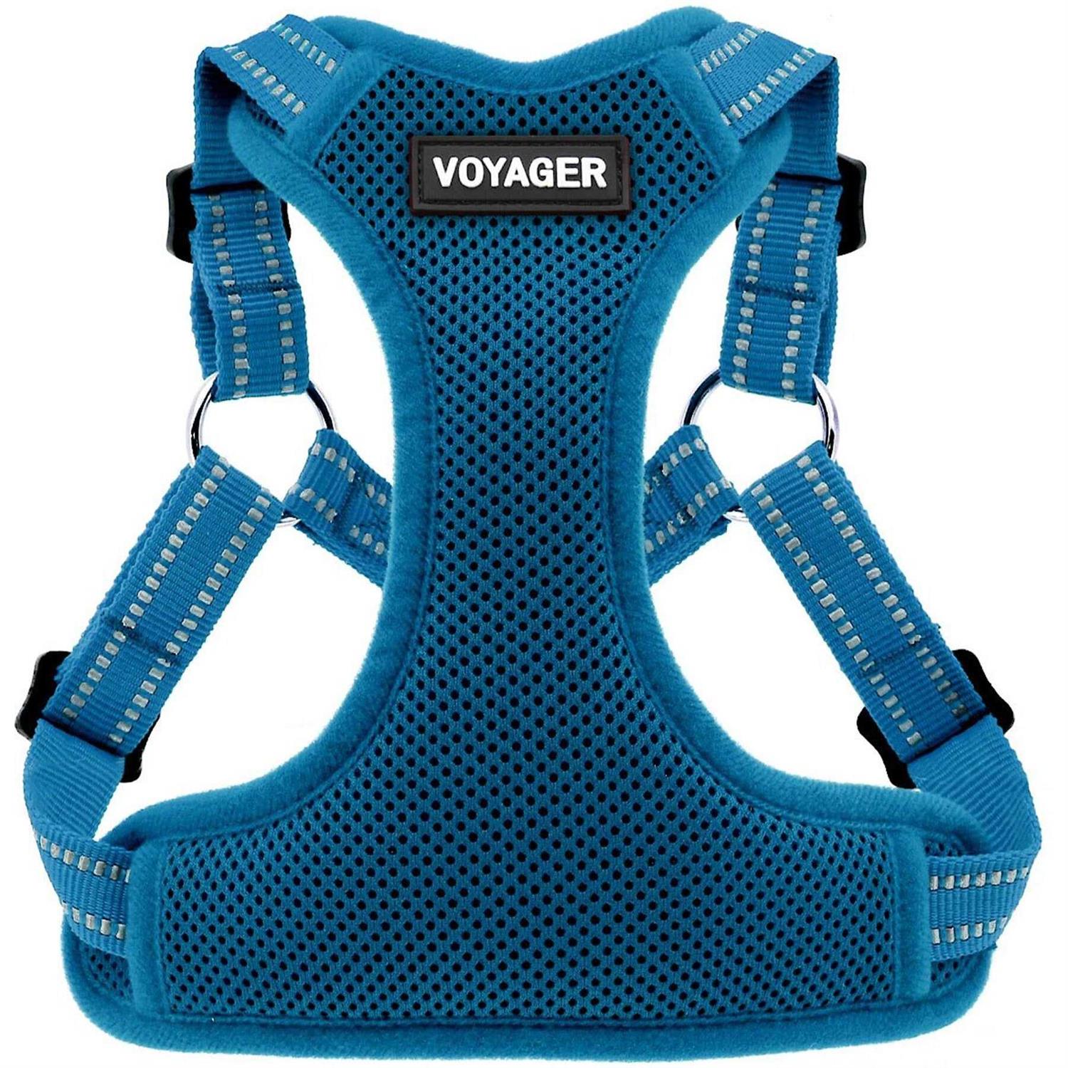 Voyager by Best Pet Supplies Adjustable Step In Dog Harness - Healthber