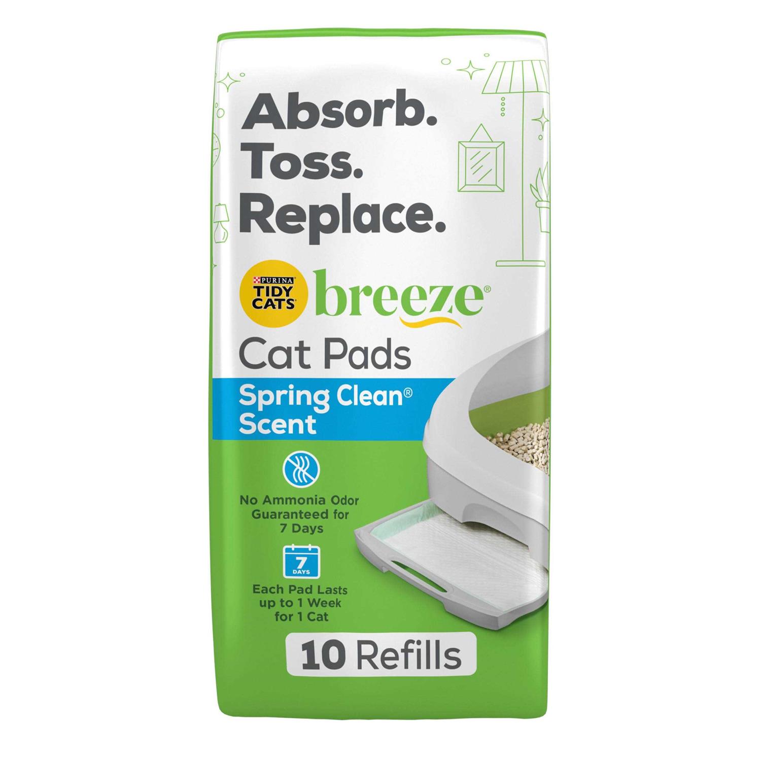 Tidy Cats Breeze Cat Pads - Healthber
