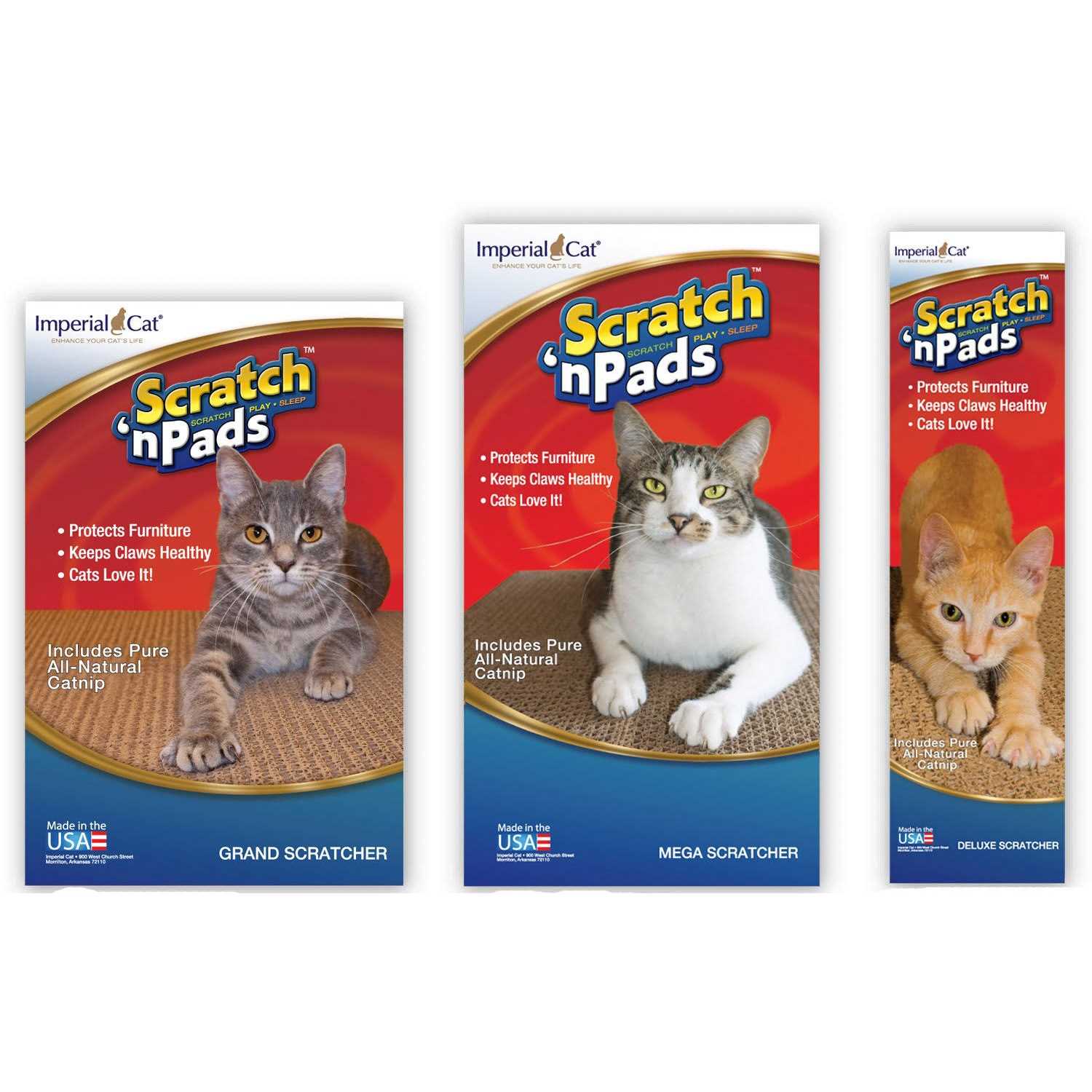 Imperial Cat Grand Scratch n Pad - Healthber