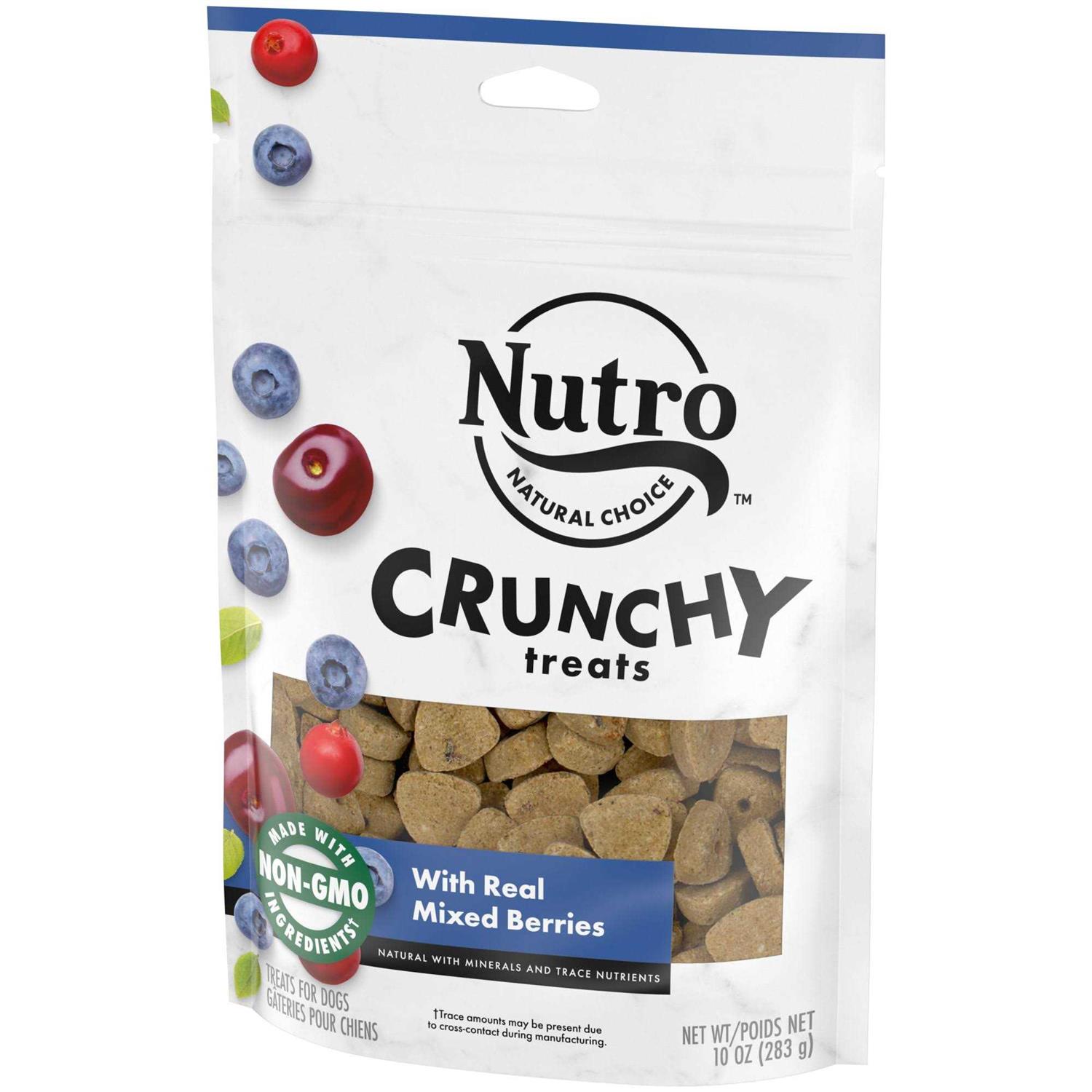 Nutro Crunchy Dog Treats with Real - Healthber