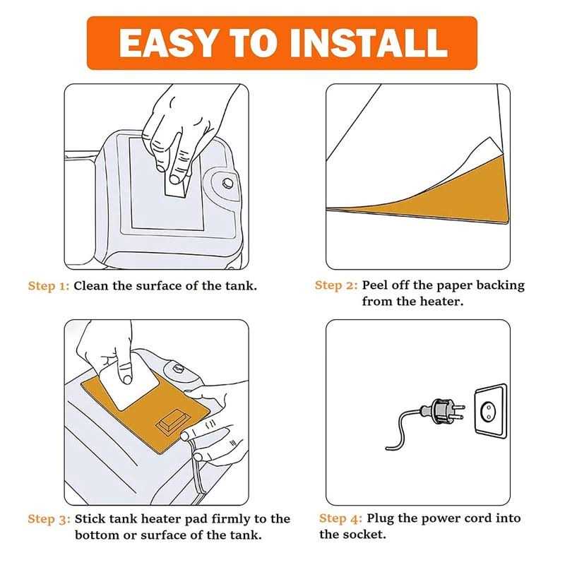 H&G lifestyles RV Holding Tank Heater Pad Use with Up to 50 Gallons Fresh Water 120V Holding Tank Heating Pad with Constant temperature - Healthber