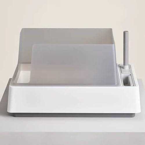 Tuft + Paw Cove Modern Cat Litter Box - Healthber