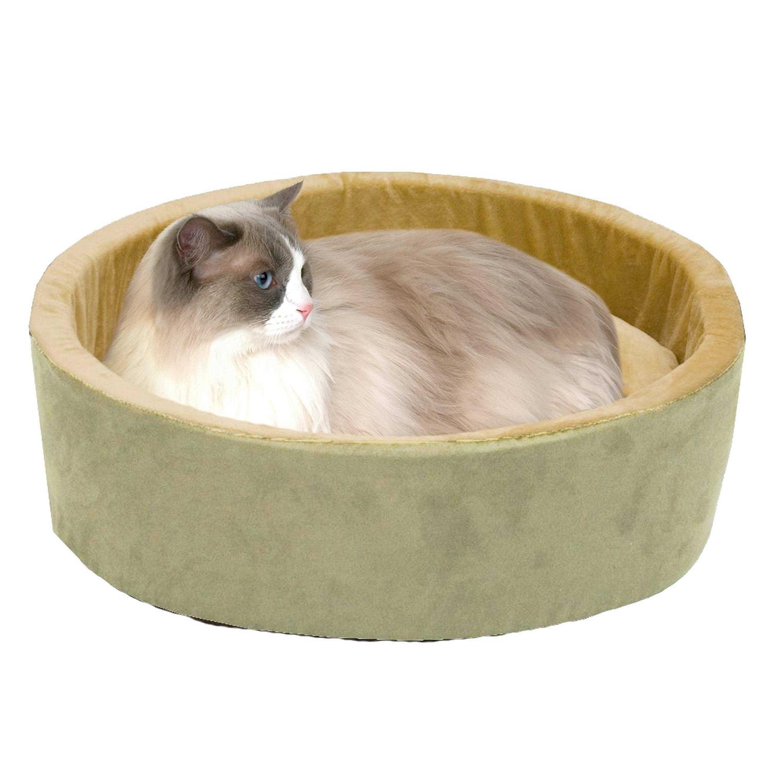 K&H Pet Products Thermo-Kitty Cat Bed - Healthber