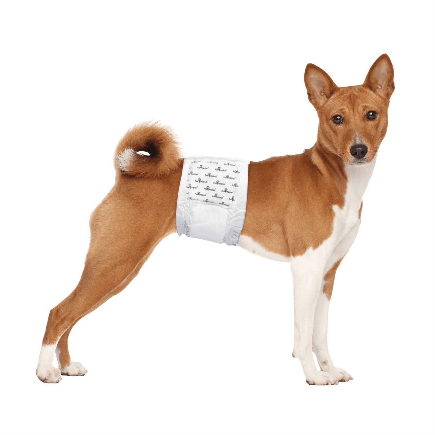 Paw Inspired Ultra Protection Disposable Belly Band Male Dog Wraps - Healthber