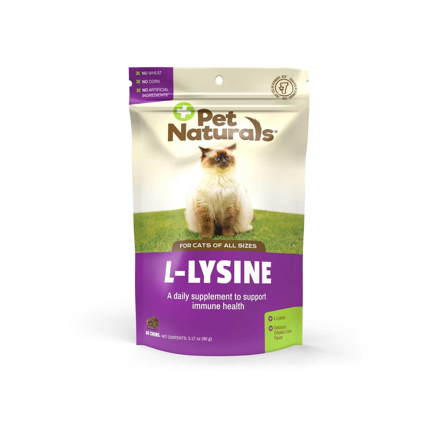 Pet Naturals L Lysine Chews for Cats - Healthber