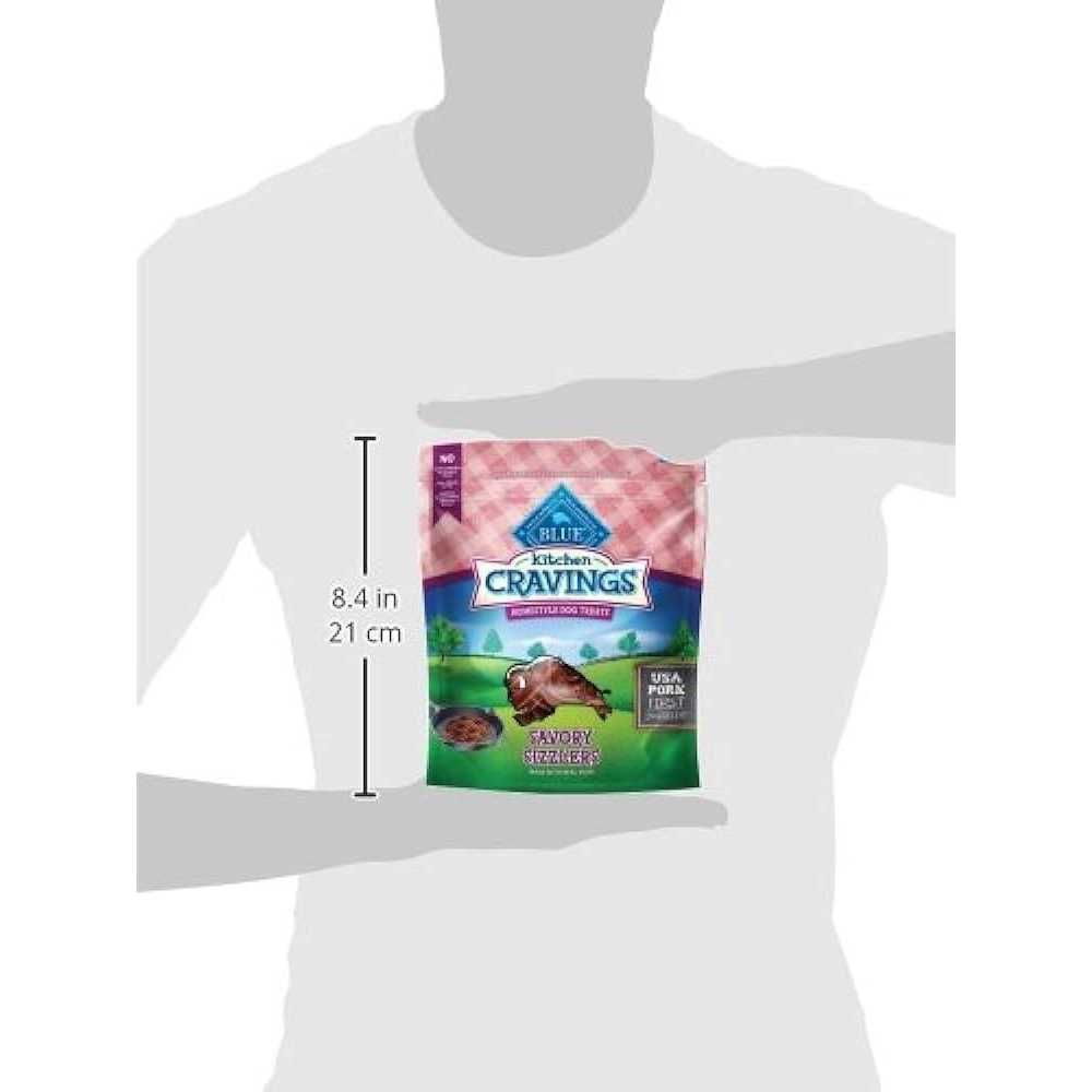 Blue Buffalo Sizzlers Bacon-Style Dog Treats - Healthber