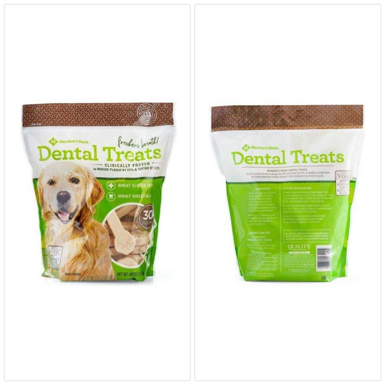 Member s Mark Dental Chew Treats for Dogs - Healthber