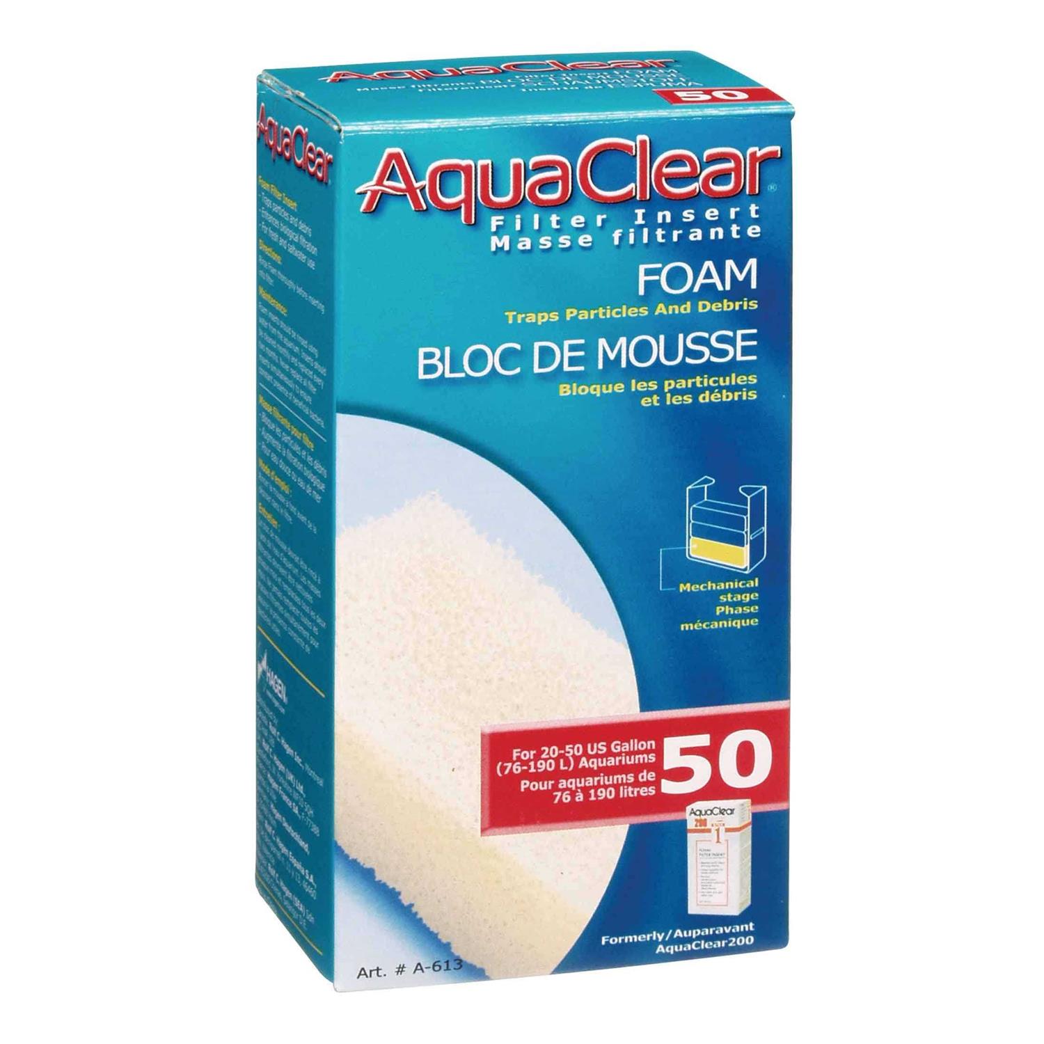 Aquaclear 50 Foam Filter Insert - Healthber
