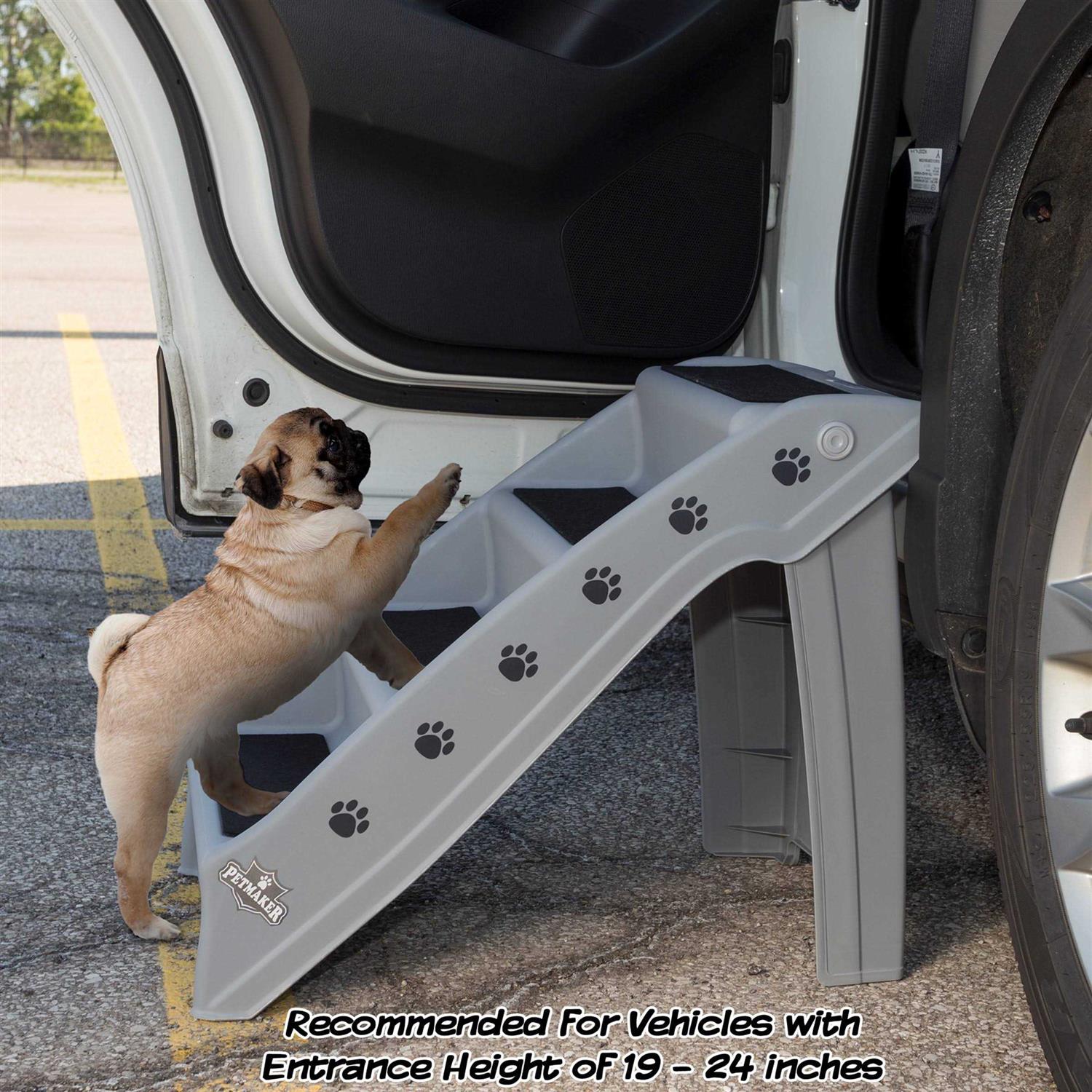 Petmaker Foldable Pet Stairs - Healthber