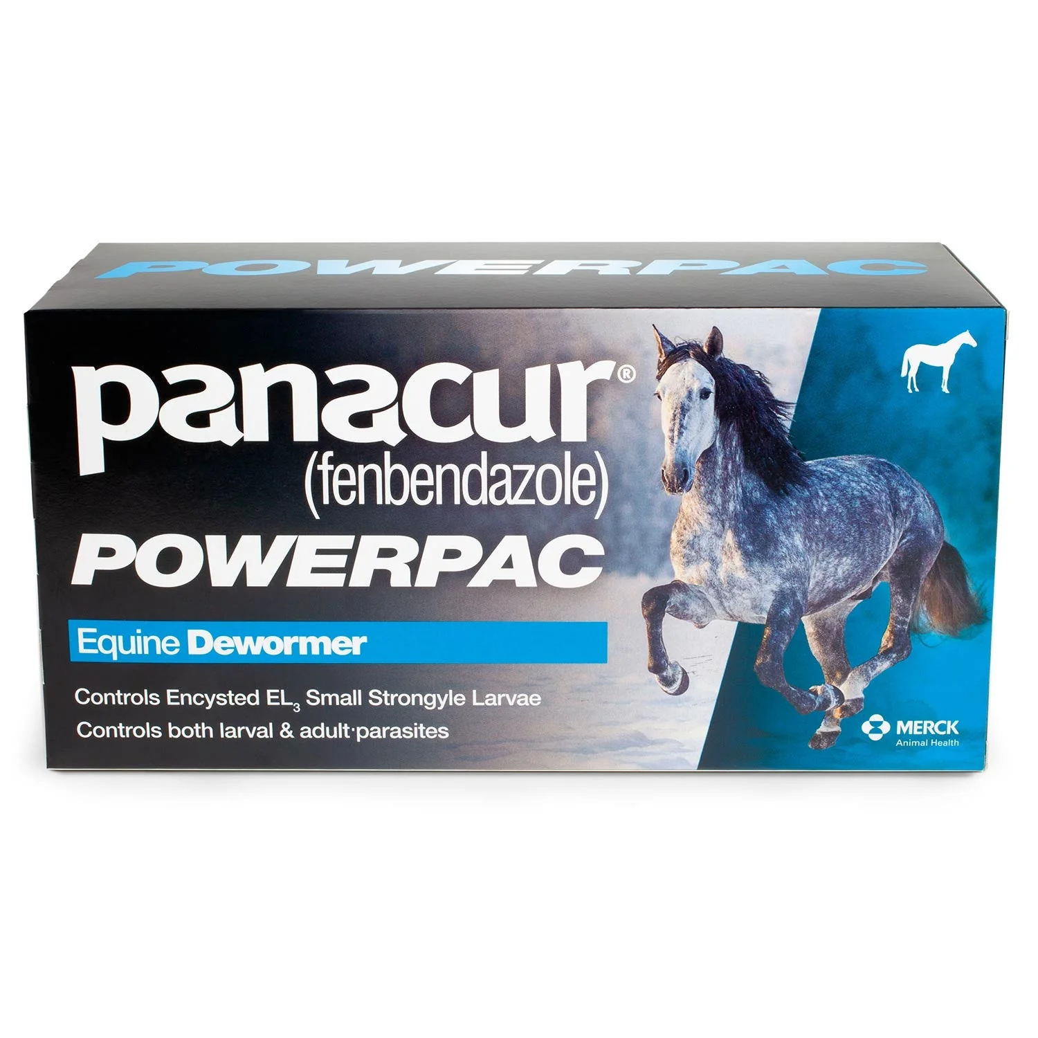 Panacur Powerpac Fenbendazole Horse Dewormer - Healthber