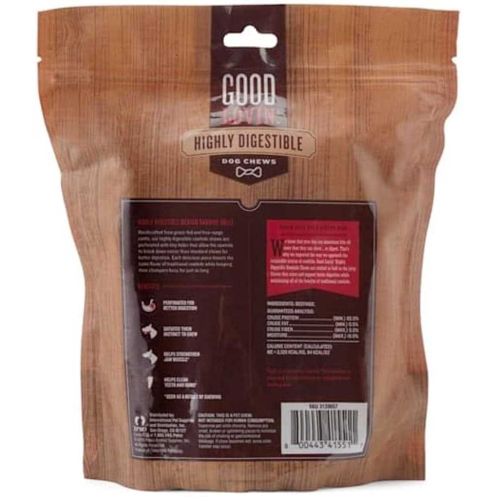 Good Lovin’ Highly Digestible Rawhide Rolls for Dogs - Healthber