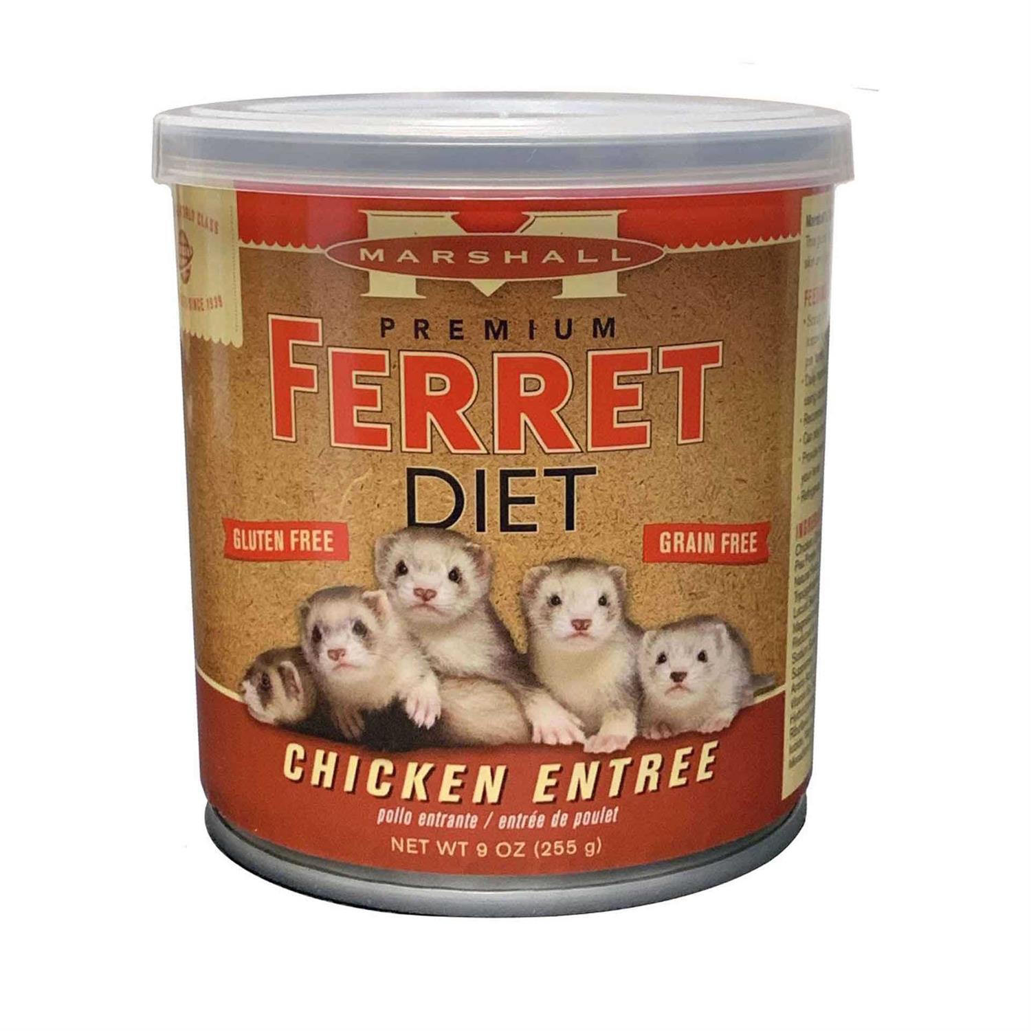 Marshall Premium Ferret Diet Chicken - Healthber